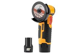 1 amoladora angular eléctrica de iones litio micro, sin escobillas, pulidora diamante, cortadora y rectificadora