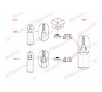 1 Amortiguador Roadmatic Eje Delantero 401056rm