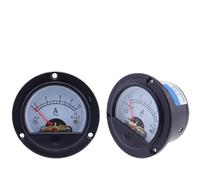 1 amperímetro analógico DH-52, amperímetro de CA, amperímetro, comprobador de amperios de prueba eléctrica, AC1A2A3A5A10A2030A50A(AC 20A)