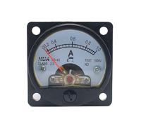 1 amperímetro analógico SO-45/DH-45DC, medidor de corriente de prueba eléctrica (DC1A, 2A, 3A, 5A, 10A, 15A, 20A y 30A)(SO-45,800A(75mV))