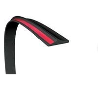 1 ampliación universal de guardabarros de 20 mm de ancho - 200 cm de largo para coches, camionetas, caravanas, SUV, furgonetas de goma de ampliación