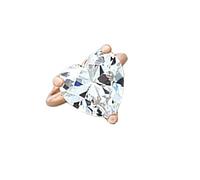 1 anillo delicado con diamantes de imitación para recién nacidos, fotografía, primer foto, modelado, adorno profesional