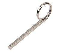 1 anillo deslizante de válvula de metal Yootones para trompetas, cornetas, accesorio de repuesto (plateado)