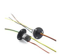 1 anillo deslizante OD22MM con 3 cables, junta giratoria conductora de 10 A utilizada for turbina eólica