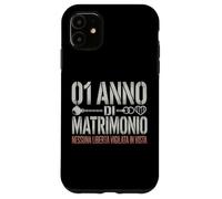 1 Anno Di Matrimonio - Anniversario 1 Anno Di Matrimonio Carcasa para iPhone 11