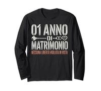 1 Anno Di Matrimonio - Anniversario 1 Anno Di Matrimonio Manga Larga