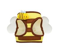 1. Arnés De Perro Sin Pulido Ajustable para Perros Pequeños Chaleco Transpirable con Clip Correa