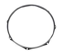 1. Aro profesional de aleación de aluminio plateado de 1,2 mm para tambor chapado en plata vivo de 12/16 pulgadas