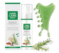 1 Artículo Suero De Romero Aceite De Romero Para El Cabello Rosemary Oil Hair Growth Nutritivo Suave Y Calmante Iluminador Favorece Salud Del Cuero Cabelludo Portátil 100 Mililitros Con 1 Peine Masaje
