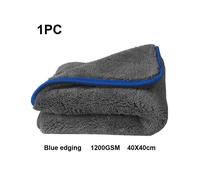 (1 asciugamano blu) 9 kit per la pulizia dell'autolavaggio Dettagli dell'auto in microfibra Strumenti