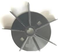 1 aspa de ventilador con motor de 2 polos y 4 kW M2BAX112MA2 con orificio de montaje de 25 mm: solución de refrigeración duradera y eficiente.