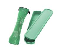 1 bandeja para cubiertos, 1 bolsa de viaje para cubiertos, soporte portátil, herramientas de almacenamiento