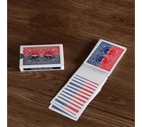 1 baraja de 52 sombras de rojo V1 Shin Lim, truco de magia de cartas para magos profesionales, primer plano, truco