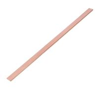 1 barra colectora de cobre rojo T2 de placa delgada, placa de barra cuadrada plana de cobre púrpura, tira rectangular de 50 cm de largo(3x8x500mm)