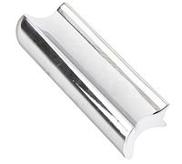 1 barra de tono deslizante para guitarra de acero inoxidable Yootones compatible con Dobro, guitarra Lap Steel, guitarra hawaiana, accesorios de guitarra eléctrica (plata)