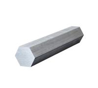 1 barra de varillas hexagonales de aluminio, varilla hexagonal 6061 L 4-20 pulgadas, varillas hexagonales de aluminio, varillas hexagonales de aleación de aluminio H 8-60 mm(100MM*12MM)