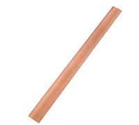 1 barra plana de 50 cm de largo, material de cobre rojo T2, tira rectangular de metal sólido, lámina de cobre puro(5x8x500mm)