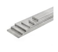 1 barra plana de acero inoxidable 316L de 500 mm, 4 mm de grosor y ancho de 10/15/20/25/30/40/50/60/80 mm.(4x30x500mm)