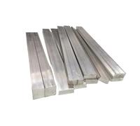 1 barra plana de aluminio, placa de varilla cuadrada de aleación de aluminio 6061(12x50x200mm)