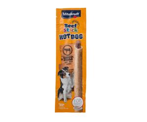 1 barrita Vitakraft Beef Stick Hot Dog snack para perros