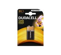 1 batería Duracell Alcalina Plus Power 9V de larga duración