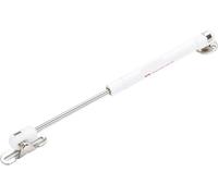 1 bisagra hidráulica de resorte de cobre de 150 N for puertas de armarios de cocina - Sistema de soporte de elevación con cierre suave(White)