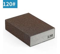 1 bloque de esponja abrasiva para lijar, papel de lija 60-320, ladrillo de arena pulido para decoración