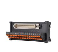 1 bloque de terminales de tornillo de jaula 10A300VDB9, bloque de terminales serial, 9 polos, 15db25, 37, 44, 50 y 78 pines, macho y hembra, tipo riel D-SUB(EXTB-DF62S-42D)