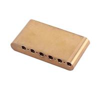 1 bloque de trémolo de latón con sistema de roca única de 74 mm, accesorios de guitarra adecuados para puente de trémolo de guitarra