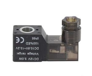 1 bobina de electroválvula neumática eléctrica para serie 4V110, para DC12V DC24V AC36V AC110V AC220V, rendimiento fiable para sistemas hidráulicos industriales y neumáticos, fácil I ((DC12V))