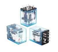 1 bobina de relé MY2P HH52P MY2NJ DC/AC DPDT Micro Mini 12 V 24 V 36 V 48 V 110 V 220 V 380 V Relé electromagnético general(AC - 1pcs,24V)