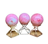 1 bola de cristal de 5-6 cm for decoración del hogar, esférica, for bricolaje, de piedra de cristal