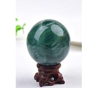 1 bola de fluorita verde natural de 200-500 g, bola de globo pulida, decoración del hogar, regalos, bola de fluorita verde, 300-350 g