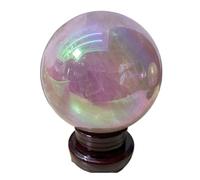 1 bola de silicio, titanio y bismuto de cristal de cuarzo de 200-250 g