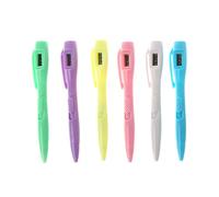 1 bolígrafo con reloj digital, reloj electrónico, bolígrafo de examen, bolígrafo de gel, para niños