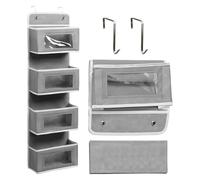 1 bolsa colgante de almacenamiento, herramientas de almacenamiento detrás de la puerta, bolsa de almacenamiento para teléfono móvil, bolsa colgante de almacenamiento multicapa, bolsa colgante de gran