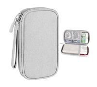 1 bolsa de almacenamiento de cables, pequeña bolsa de almacenamiento de cables, bolsa impermeable para accesorios electrónicos, para guardar cables, cargadores, auriculares