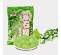 1 bolsa de caramelos chinos de guayaba dura de HongYuan, 350.1 g