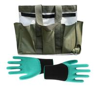 1 Bolsa De Herramientas De Jardinería, 1 Par De Guantes De Jardinería, Bolsa De Jardinería, Adecuada Para Guardar Herramientas De Jardín Como Palas Y Tijeras De Jardín