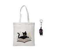 1 Bolsa De Lona para Gatos, 1 Cole para Gatos, Bolsa De Compras para Supermercados, Bandolera para Viajeros, Almacenamiento De Viaje, Adornos De Embalaje De Cajas, Amantes De Los Animales.