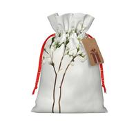1 bolsa de mano de material duradero de 21 x 30 cm con cordón para regalo elegante de Halloween