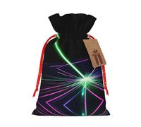 1 bolsa de mano de material duradero de 21 x 30 cm con cordón para regalo elegante de Halloween