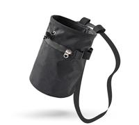 1 bolsa de tiza para escalada en roca, bolsa de magnesia con cordón y cinturón ajustable para escalada, gimnasia, levantamiento de pesas