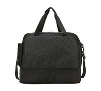 1. Bolsa de viaje ligera y plegable para mujeres y niñas, gimnasio, fin de semana, para llevar al hombro, bolsa de hombro para regalos, Black, Mass Beauty