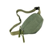 1 bolso bandolera para mujer, riñonera de pana, bolso de hombro monocolor, moderno bolso deportivo para senderismo, ciclismo y entrenamiento deportivo (verde), verde