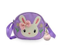 1 Bolso De Conejo Púrpura, 1 Trailer De Lujoso, Bolso De Hombro De Moda Y Lindo, Bolsa De Cuerpo Cruzado Para Viajes, Decoraciones Creativas Y Personalizadas, Decoraciones Coles De Mochila.
