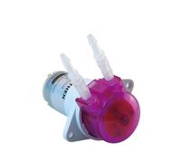 1 bomba peristáltica de 12 V/24 V, bomba dosificadora con 6 rodillos, flujo de alta precisión, transferencia de líquido silenciosa ajustable for acuario