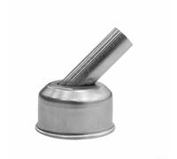 1 boquilla de aire caliente curvada de 45 grados para estación de soldadura ST862D, herramienta de acero inoxidable para desoldadura de aire caliente y retrabajo electrónico (8,7 mm)