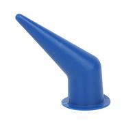 1 boquilla de repuesto de plástico para pistola de calafateo para construcción e industria (boquilla curvada)