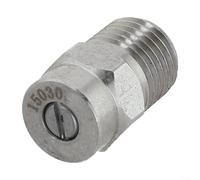1 boquilla tipo rosca para lavadora a presión, compatible con limpiadores de polvo y dispositivos de escoba de agua (15°)